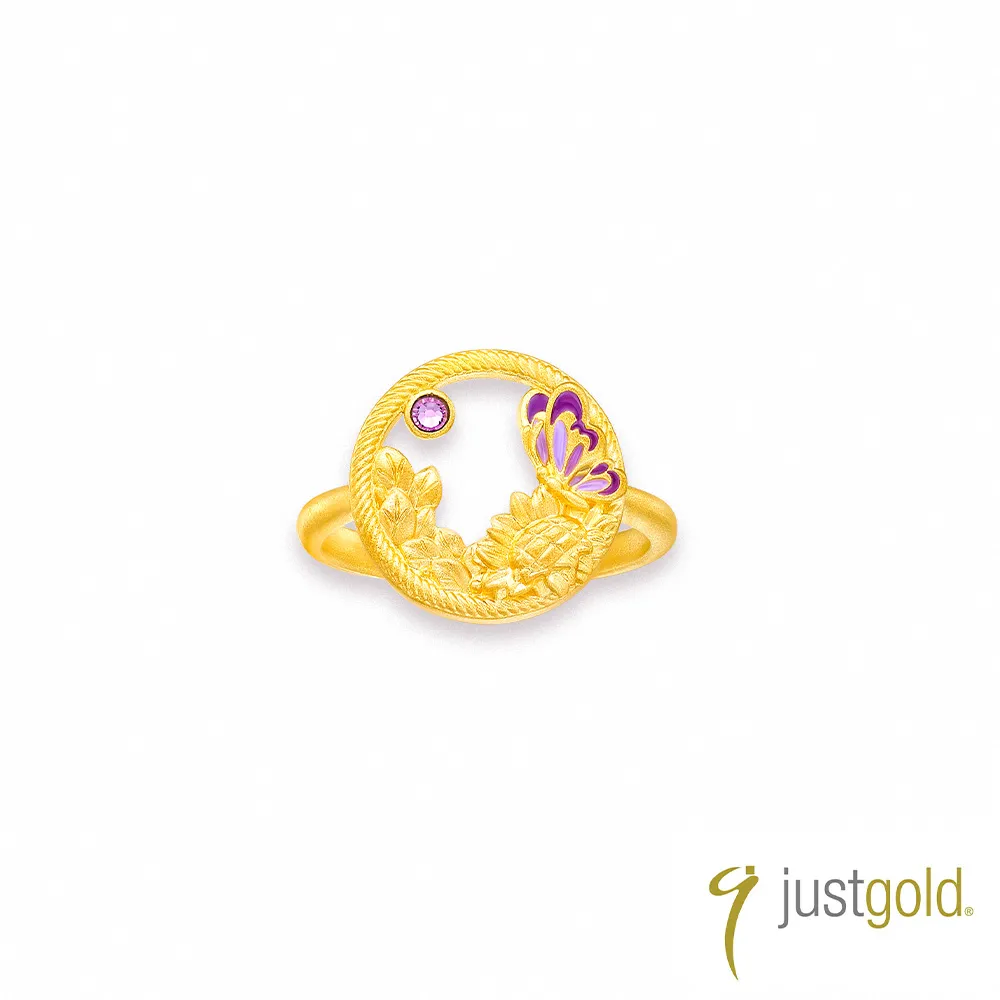 【Just Gold 鎮金店】頌讚系列 純金戒指(華麗版) 歷史價格詳細信息