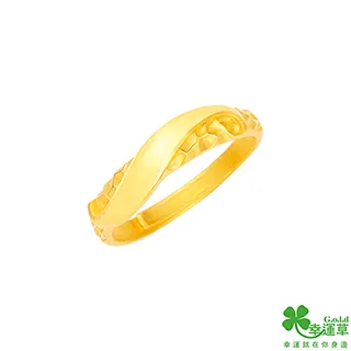 幸運草金飾 安穩黃金成對戒指 歷史價格詳細信息