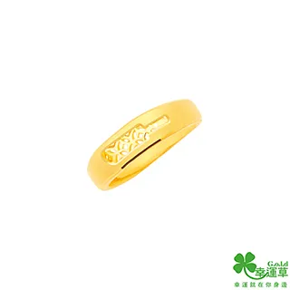 幸運草金飾 錢來運轉黃金戒指 歷史價格詳細信息