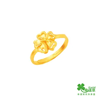 幸運草金飾 花覓狐黃金墜子 送項鍊 歷史價格詳細信息