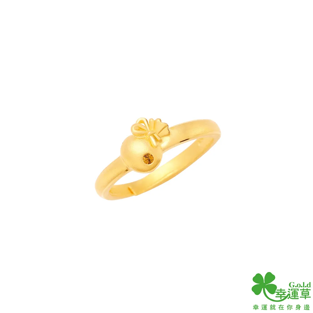 幸運草金飾 錢來運轉黃金戒指 歷史價格詳細信息
