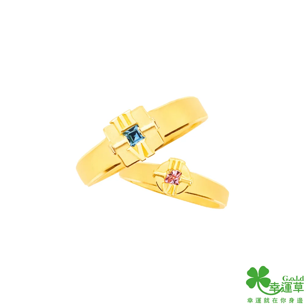幸運草金飾 一輩子黃金/水晶女戒指 歷史價格詳細信息