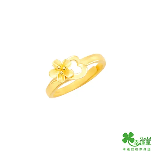 幸運草金飾 幸運金黃金戒指 歷史價格詳細信息