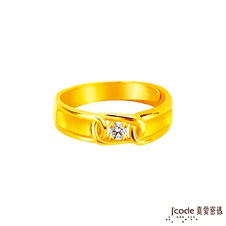 Jcode真愛密碼金飾 愛很簡單黃金戒指 歷史價格詳細信息