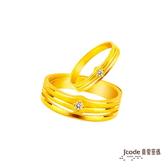 Jcode真愛密碼金飾 愛很簡單黃金戒指 歷史價格詳細信息