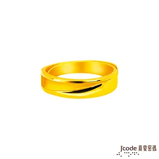 Jcode真愛密碼金飾 陪伴黃金男戒指 歷史價格詳細信息