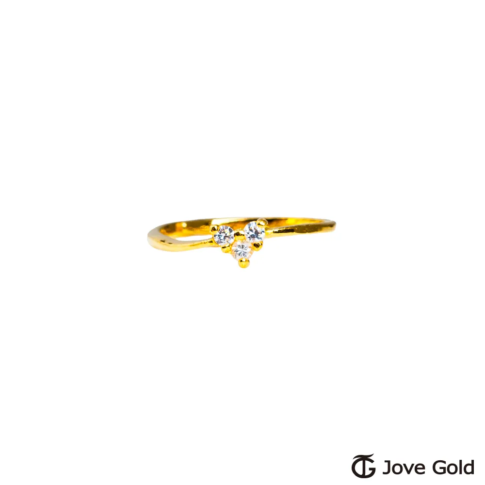 Jove Gold漾金飾  心的跳動黃金戒指 歷史價格詳細信息