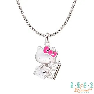 甜蜜約定 HelloKitty 獅子座Kitty純銀墜子 送項鍊 歷史價格詳細信息