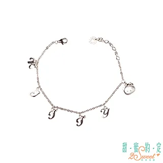 甜蜜約定 HelloKitty 小親親布丁狗黃金/純銀耳環 歷史價格詳細信息