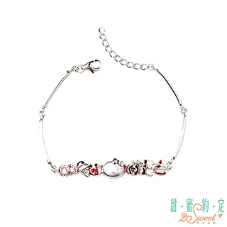 HelloKitty 微甜派對Kitty 白鋼項鍊 歷史價格詳細信息