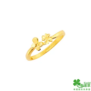 幸運草金飾 幸運金黃金戒指 歷史價格詳細信息