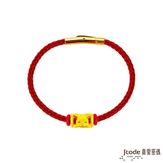 J’code真愛密碼金飾 豐衣足食兔寶貝硬金編織手鍊 歷史價格詳細信息
