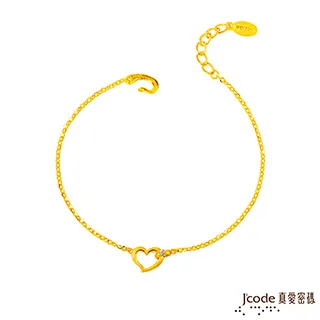 J’code真愛密碼 真愛諾言黃金/寶石編織手鍊 歷史價格詳細信息