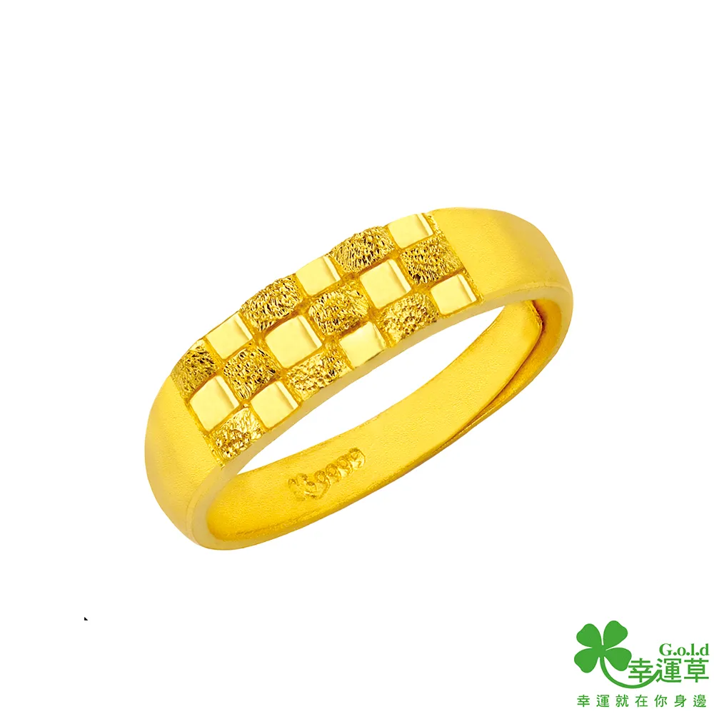 幸運草 愛情藍圖 純金+純銀戒指(男) 歷史價格詳細信息