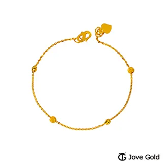Jove Gold 漾金飾 光點黃金珠繩手鍊 歷史價格詳細信息
