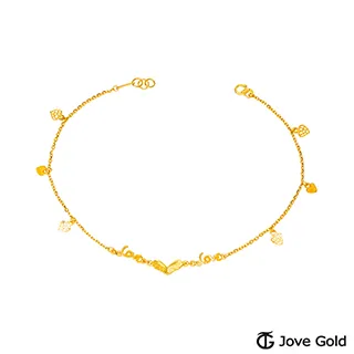 Jove Gold漾金飾 愛戀時光黃金手鍊-雙鍊款 歷史價格詳細信息
