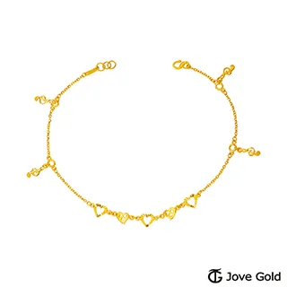 JoveGold漾金飾 我心歌唱黃金腳鍊 歷史價格詳細信息