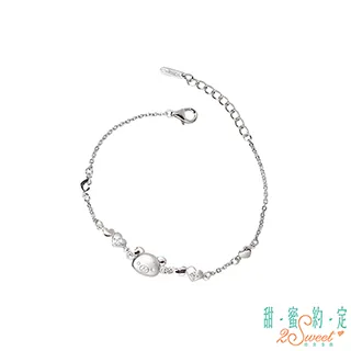 甜蜜約定2SWEET 甜甜草莓拉拉熊Rilakkuma立體黃金墜子 送項鍊 歷史價格詳細信息