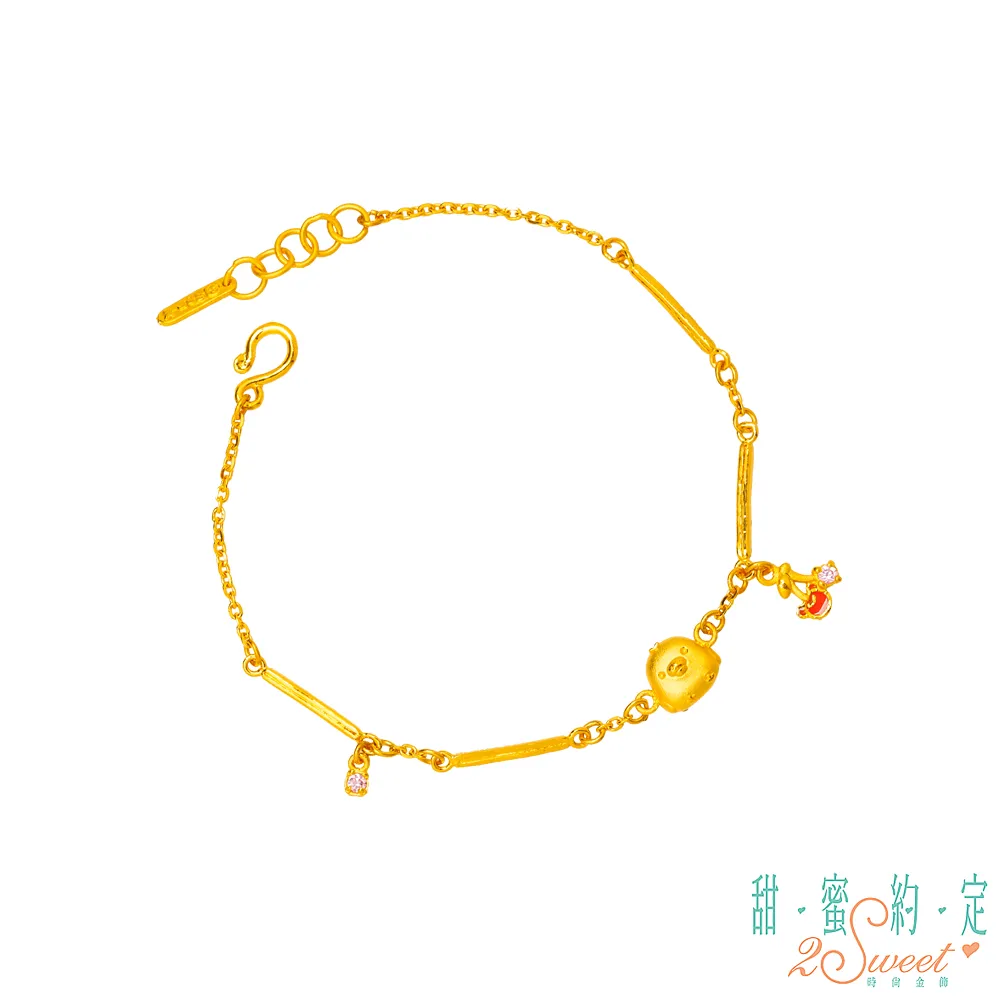 甜蜜約定2SWEET 糖漬櫻桃拉拉熊Rilakkuma黃金項鍊 歷史價格詳細信息