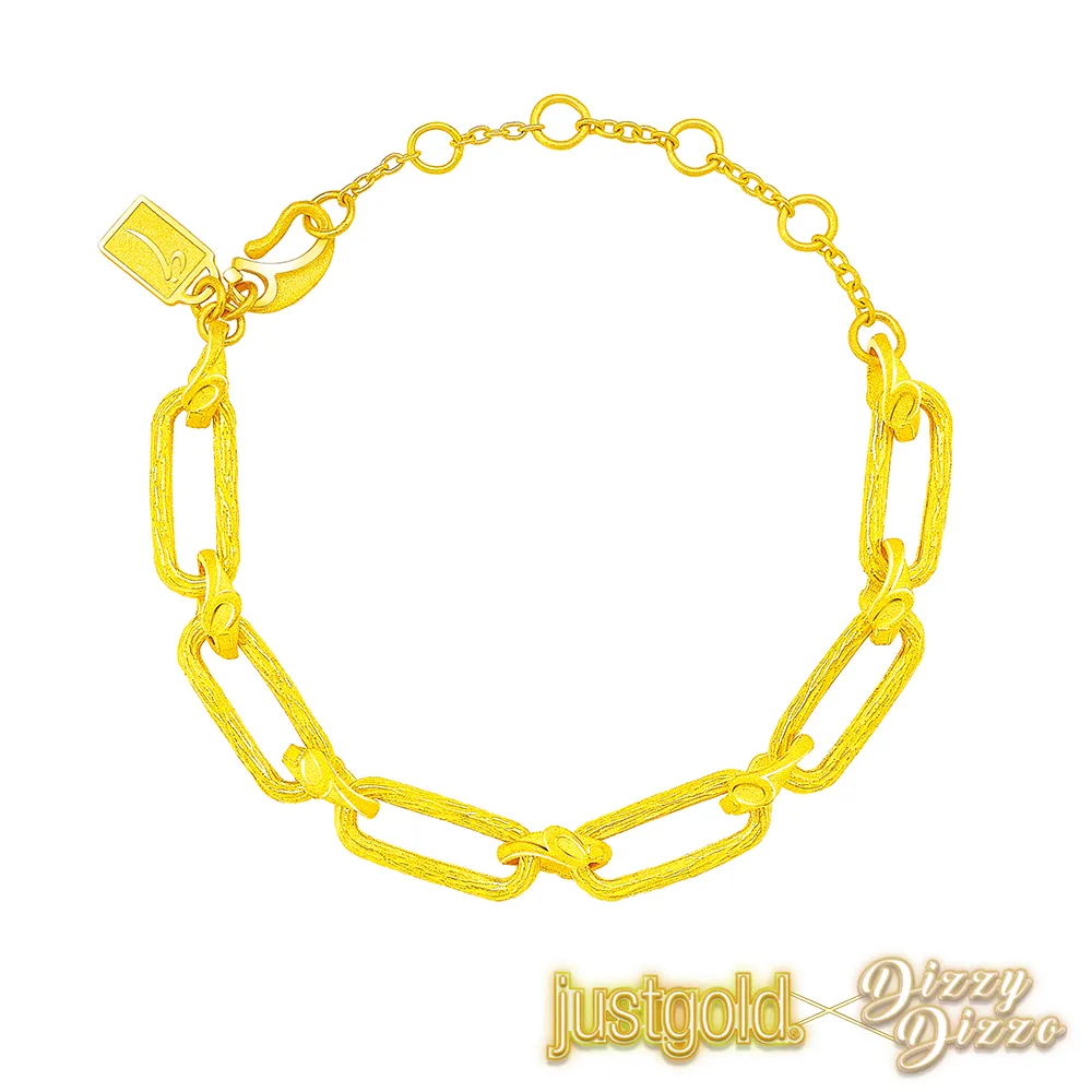 【Just Gold 鎮金店】蔡詩芸聯名款-簡約 黃金手鍊(加長版) 歷史價格詳細信息