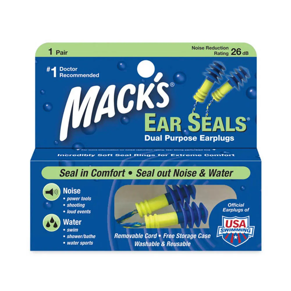 美國 Mack's 游泳耳塞 有防丟繩 送收納盒 美國國家游泳隊專用 20834 歷史價格詳細信息