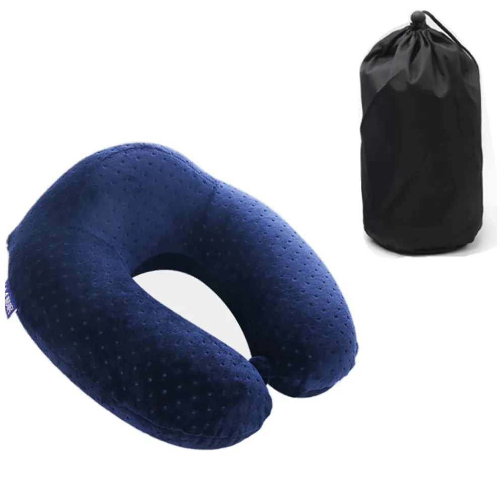 PUSH!旅遊用品飛機帶帽旅行枕U型枕頭旅遊睡枕午休飛機連帽旅行枕頭灰色(S66-1) 歷史價格詳細信息