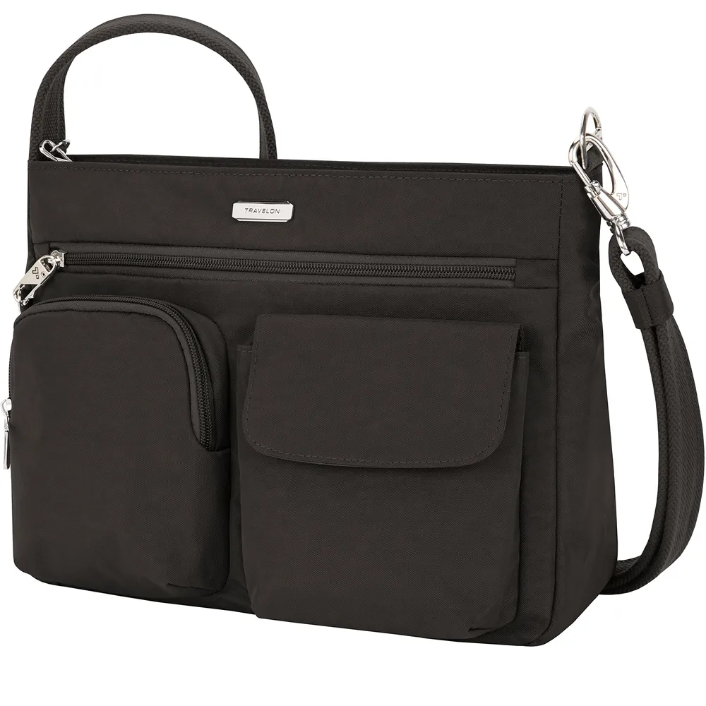 TRAVELON 四層減震防盜斜背電腦包 歷史價格詳細信息