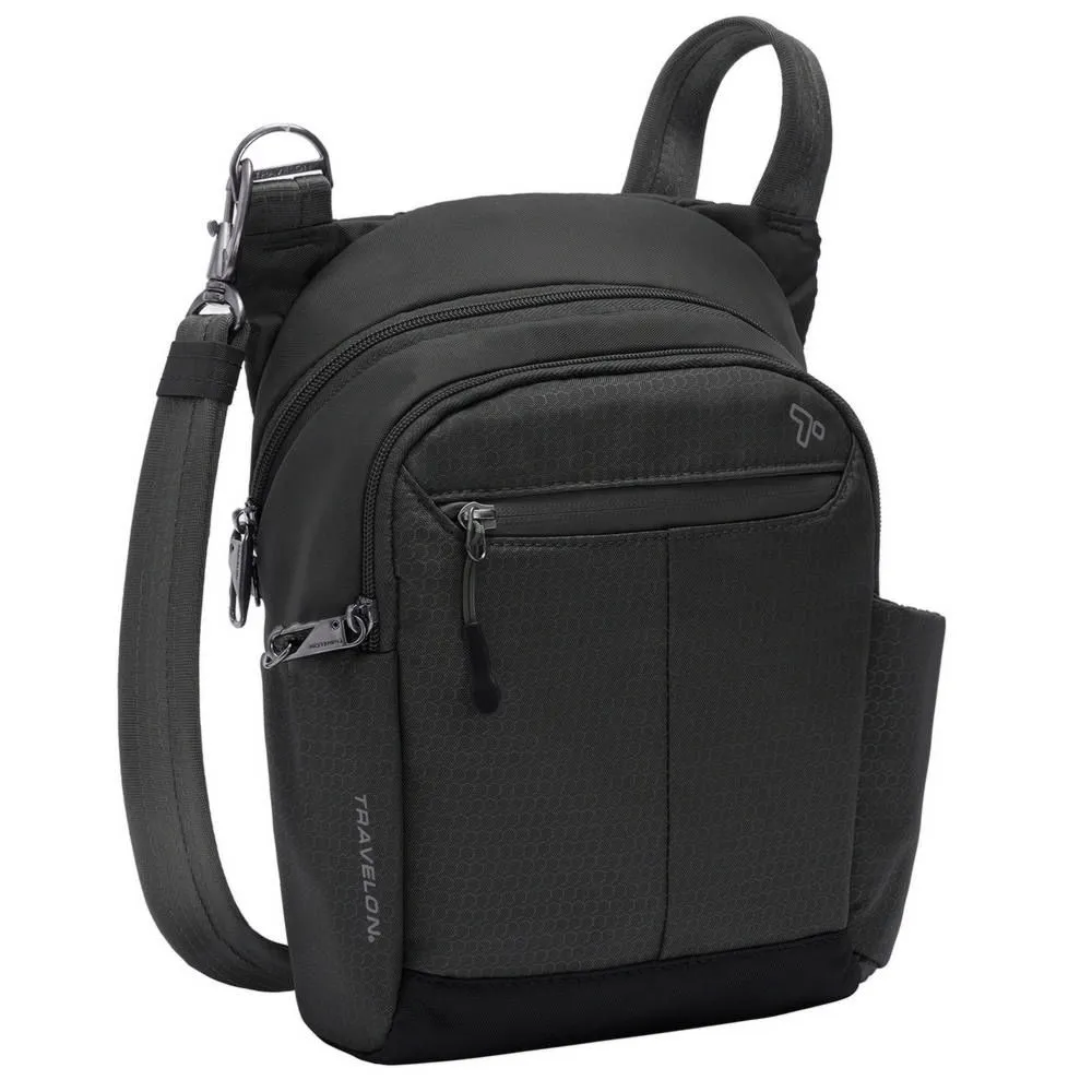 TRAVELON 四層防盜斜背包(黑) 歷史價格詳細信息