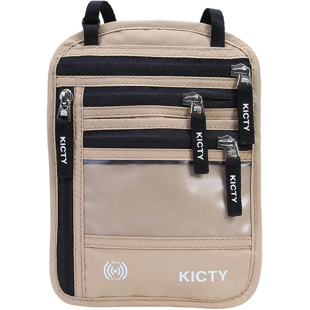 Kinzd 瘋馬皮防盜證件鈔票夾(綠) 歷史價格詳細信息