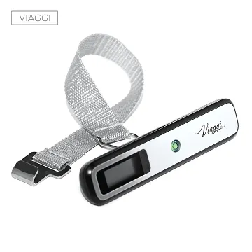VIAGGI鏡面不鏽鋼電子行李秤(白色) 歷史價格詳細信息