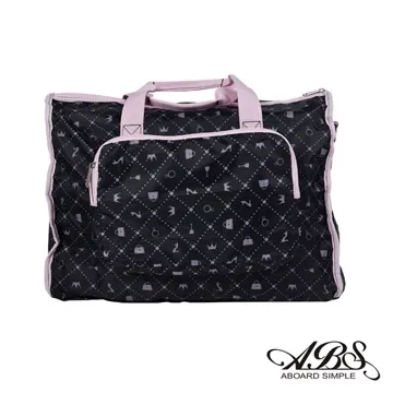 ABS愛貝斯 日本防水摺疊旅行袋 可加掛上拉桿(黑底白點)66-001D3 歷史價格詳細信息