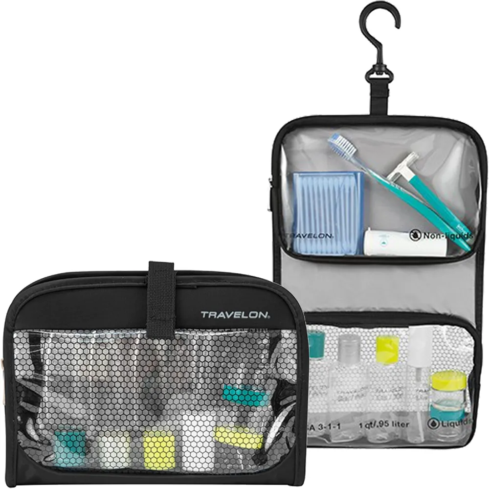 TRAVELON 掛式雙袋分裝瓶罐6件組(黑) 價格比較,價格查詢,歷史價格詳細信息