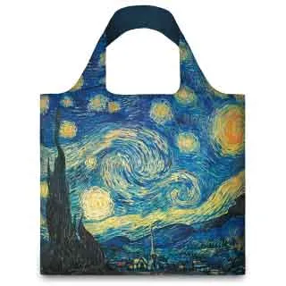 LOQI 春捲包／星空VGSN | LOQI防水購物袋春捲包(無扣帶、無暗袋) | Van Gogh 歷史價格詳細信息