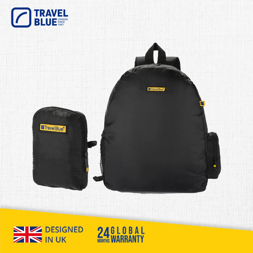 【 Travel Blue 藍旅 】 Foldable X-Large 旅行大容量摺疊手提袋 (48L) 黑色 TB067-BK 歷史價格詳細信息