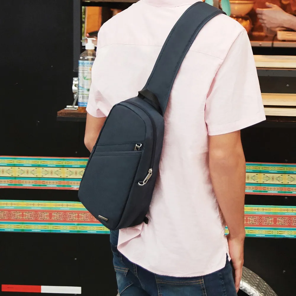 TRAVELON 單肩防盜斜背包(黑) 歷史價格詳細信息