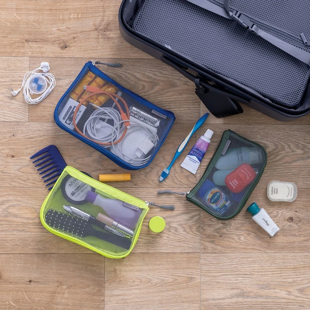 TRAVELON 旅行收納網袋3件(冷調) 歷史價格詳細信息