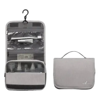 大容量盥洗化妝保養品趣味圖樣印刷文創感文青藝術-灰黑藍淡藍AAA4476 歷史價格詳細信息