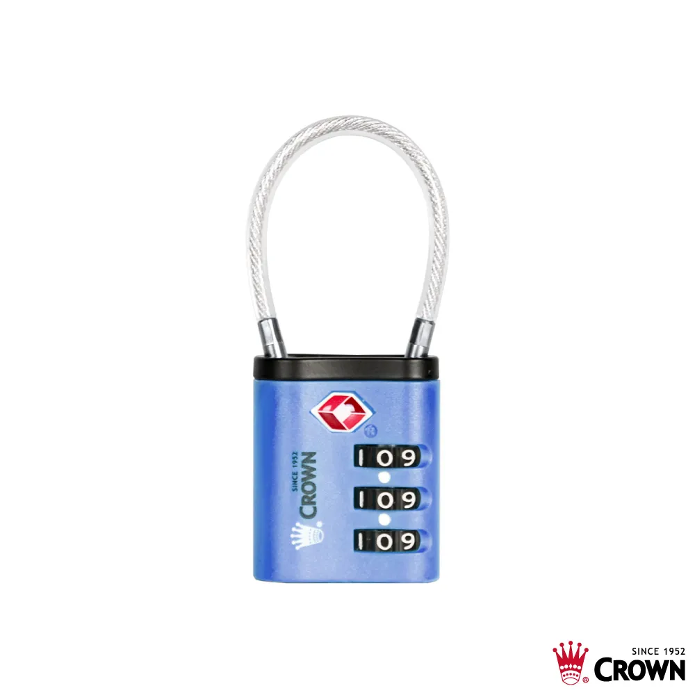 【CROWN皇冠】密碼鎖 行李箱配件(C-5131藍色)【威奇包仔通】 歷史價格詳細信息