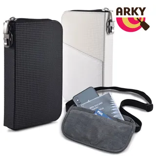 ARKY RFID防盜拷貼身收納頸掛/腰包 歷史價格詳細信息
