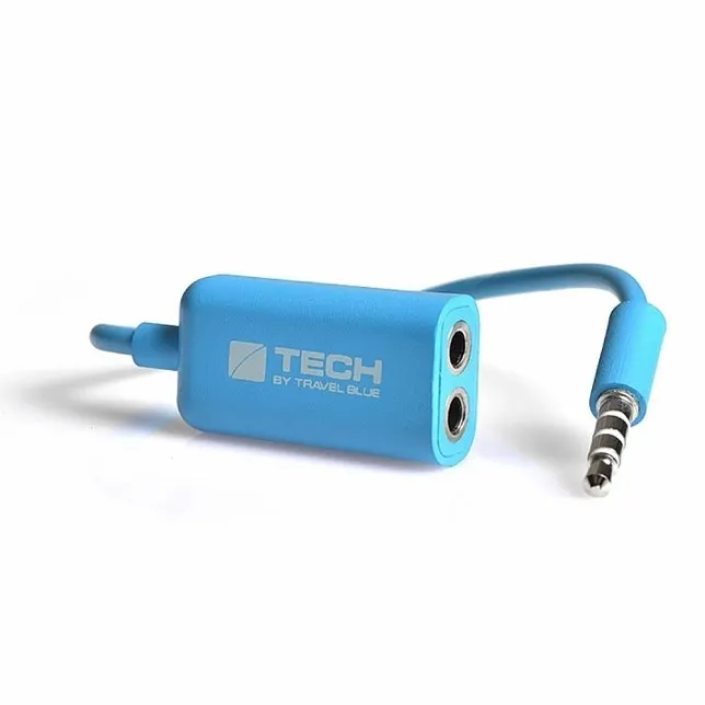【 Travel Blue 藍旅 旅行配件 】 Dual Music 雙孔音樂分享器 黃色 TB562-YE 歷史價格詳細信息
