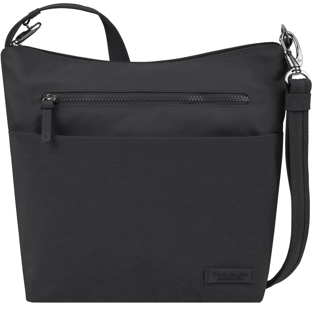 TRAVELON 三層防盜斜背包(黑紫) 歷史價格詳細信息