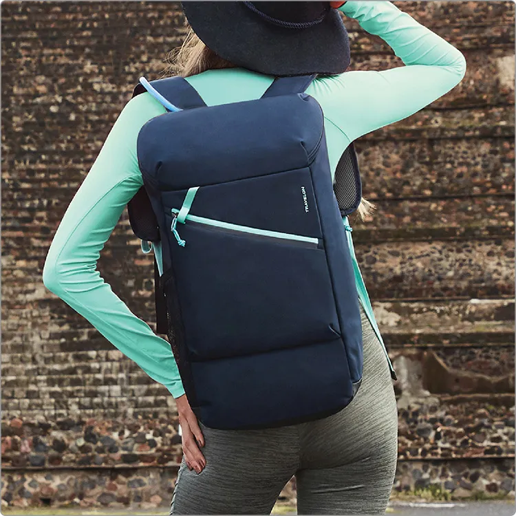 TRAVELON Greenlander防盜後背包(藍L) 歷史價格詳細信息