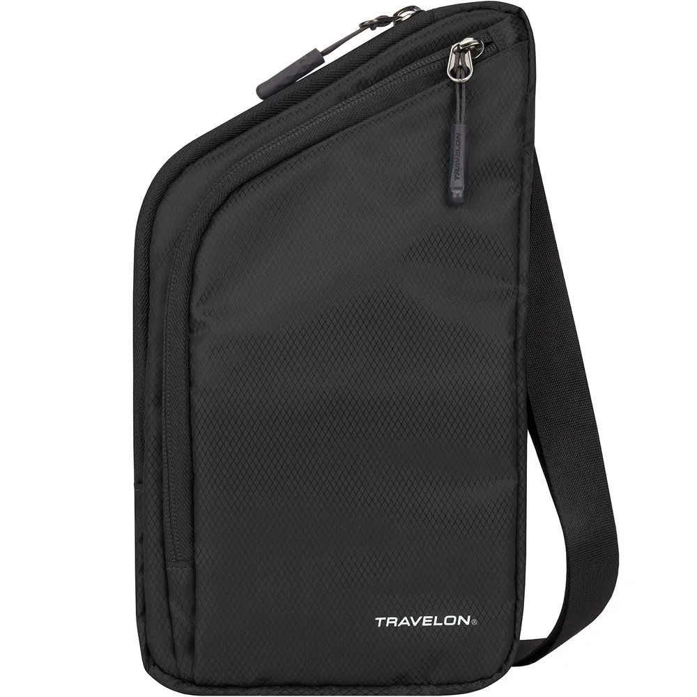 TRAVELON 輕便防盜斜背包(黑網) 歷史價格詳細信息