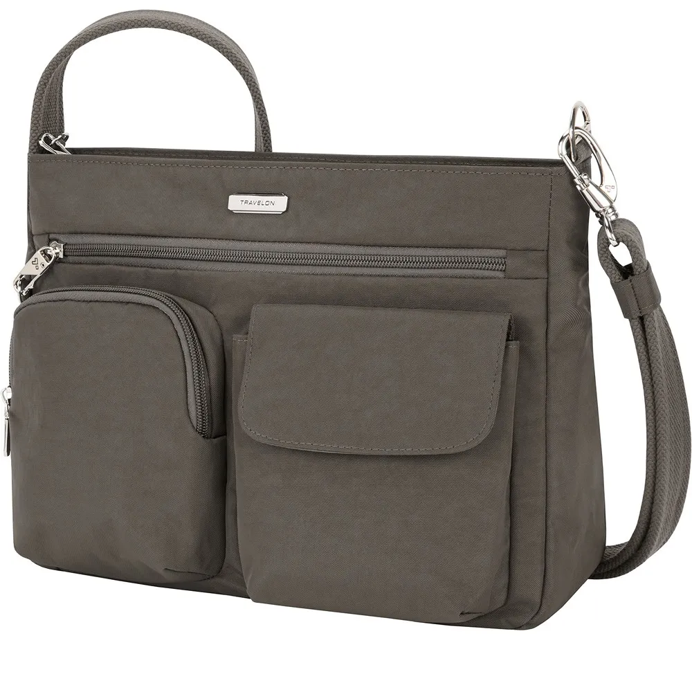 TRAVELON 四層減震防盜斜背電腦包 歷史價格詳細信息