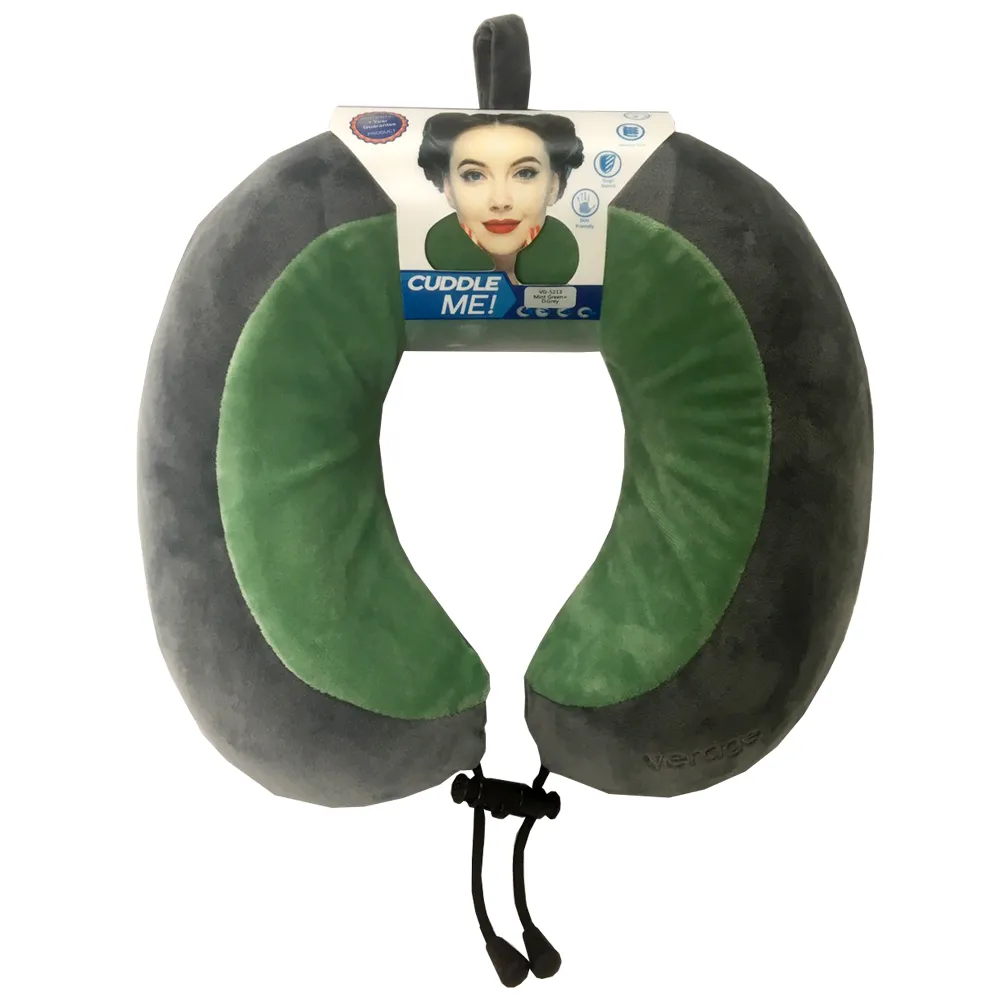 Verage 雙色質感記憶按摩頸枕 (綠/灰) 歷史價格詳細信息