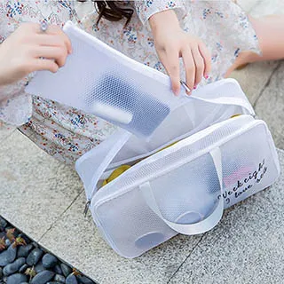 e沙灘包temu專供手提包洞洞包菜籃子大中號旅行收納包寵物 歷史價格詳細信息