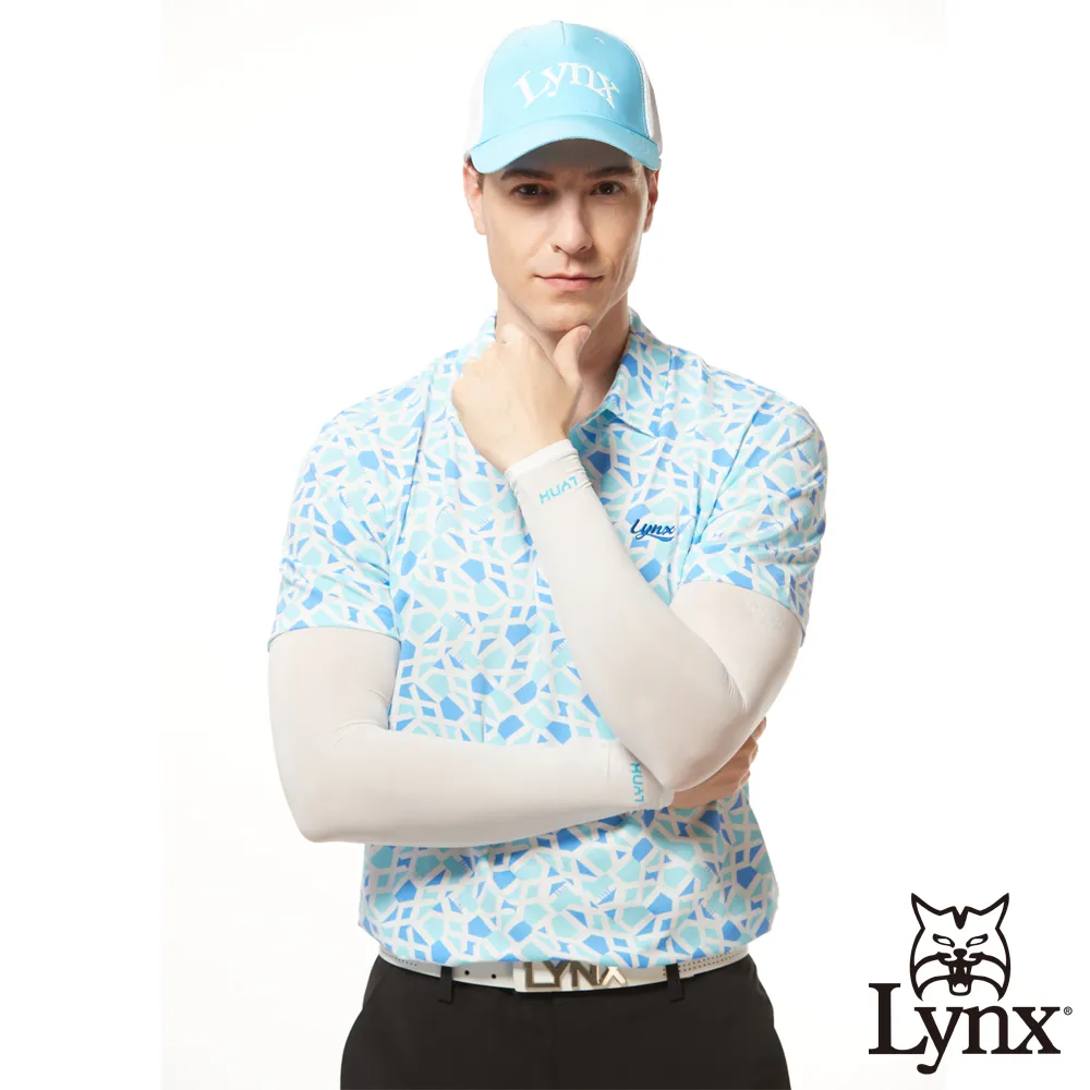 【Lynx Golf】男款吸排抗UV涼感抗菌網眼布材質配布剪裁設計短袖POLO衫/高爾夫球衫(二色) 歷史價格詳細信息