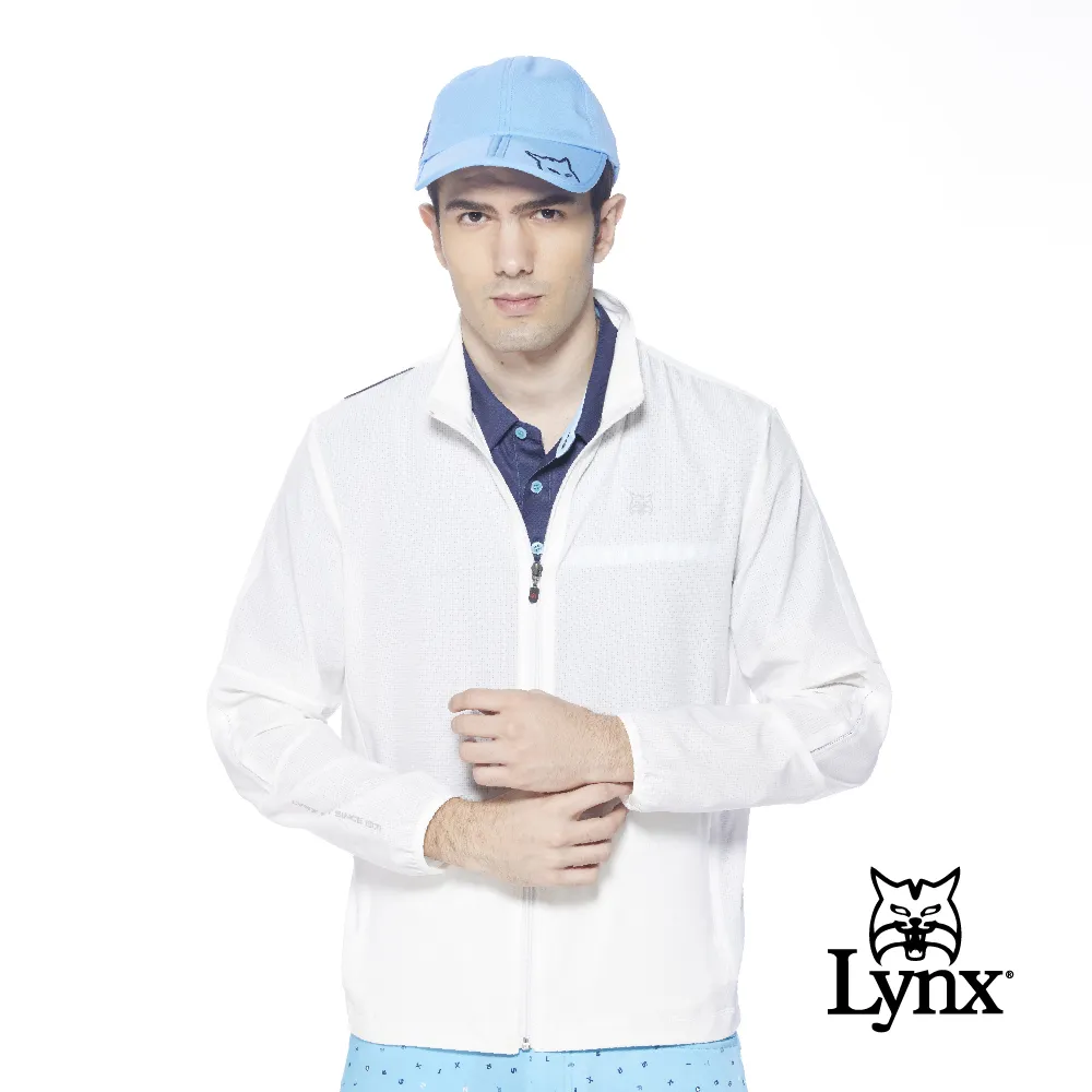 【Lynx Golf】男款吸排透氣易溶紗材質3M反光印花短袖POLO衫/高爾夫球衫(二色) 歷史價格詳細信息