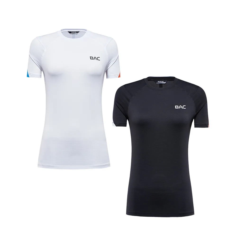 【BLACKYAK】女 BAC SONGNI 2短袖半開襟(橘紅/白色/黑色)-春夏|登山 機能服 BYAB1WC801 歷史價格詳細信息