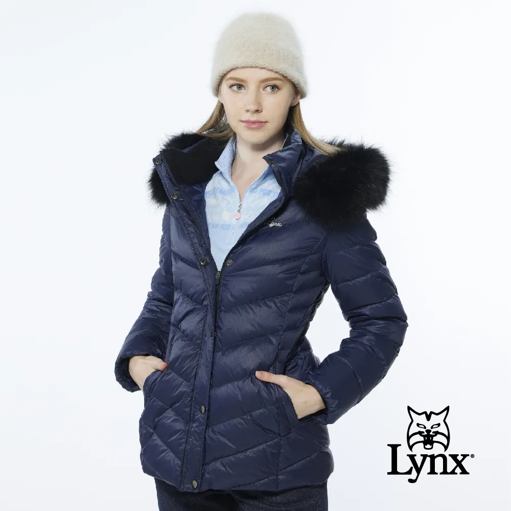 【Lynx Golf】女款防風防潑水風衣布材質Lynx字樣愛心印花無袖背心(二色) 歷史價格詳細信息